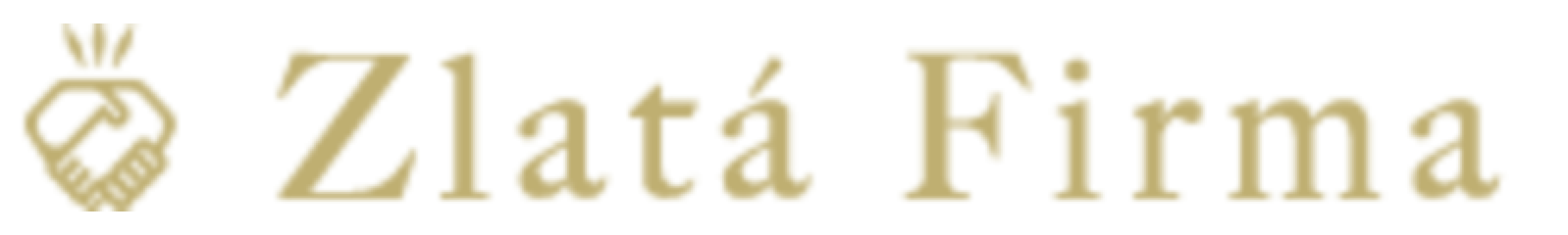 Logo zlatá firma