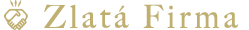 Logo zlatá firma